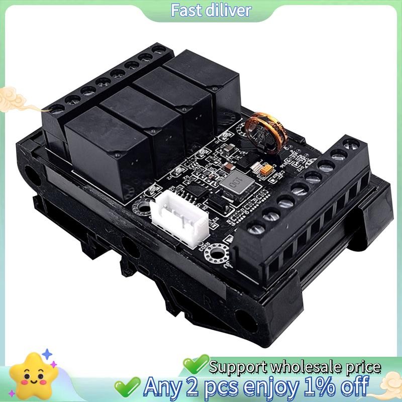1 ชุดโมดูล PLC รีเลย์โมดูล FX1N-10MR PLC อุตสาหกรรมควบคุม + กรณีอินพุต ...