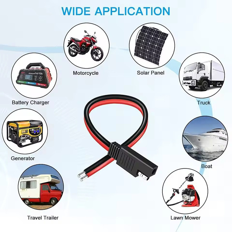 AFl SAE Connector Extension Cable SAE Quick Connector Disconnect Plug ...
