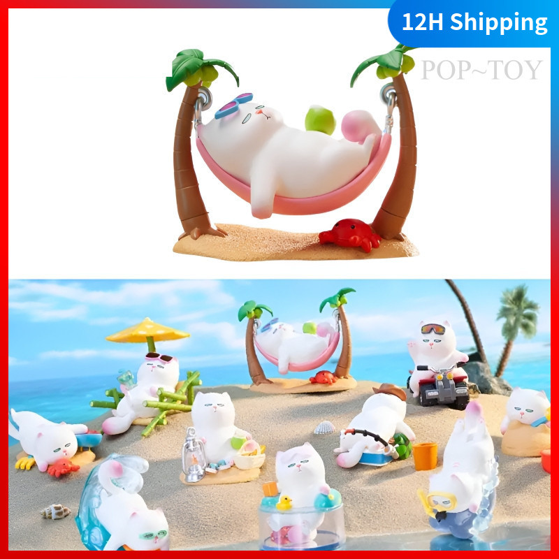 POPMART ViViCat Holiday Series Cute Figures Blind Box pop mart blind ...