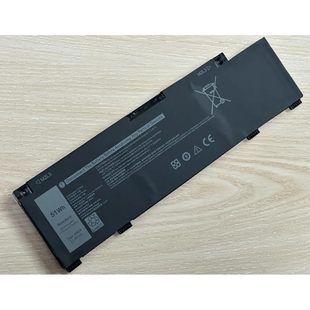 Batería De Repuesto Compatible Con Dell G3 3590 3500 G5 5 5505 Inspiron 5490 Series Notebook 0m4gwp M4gwp 0pn1vn Pn1vn 114 V 51 Wh4255 Mah