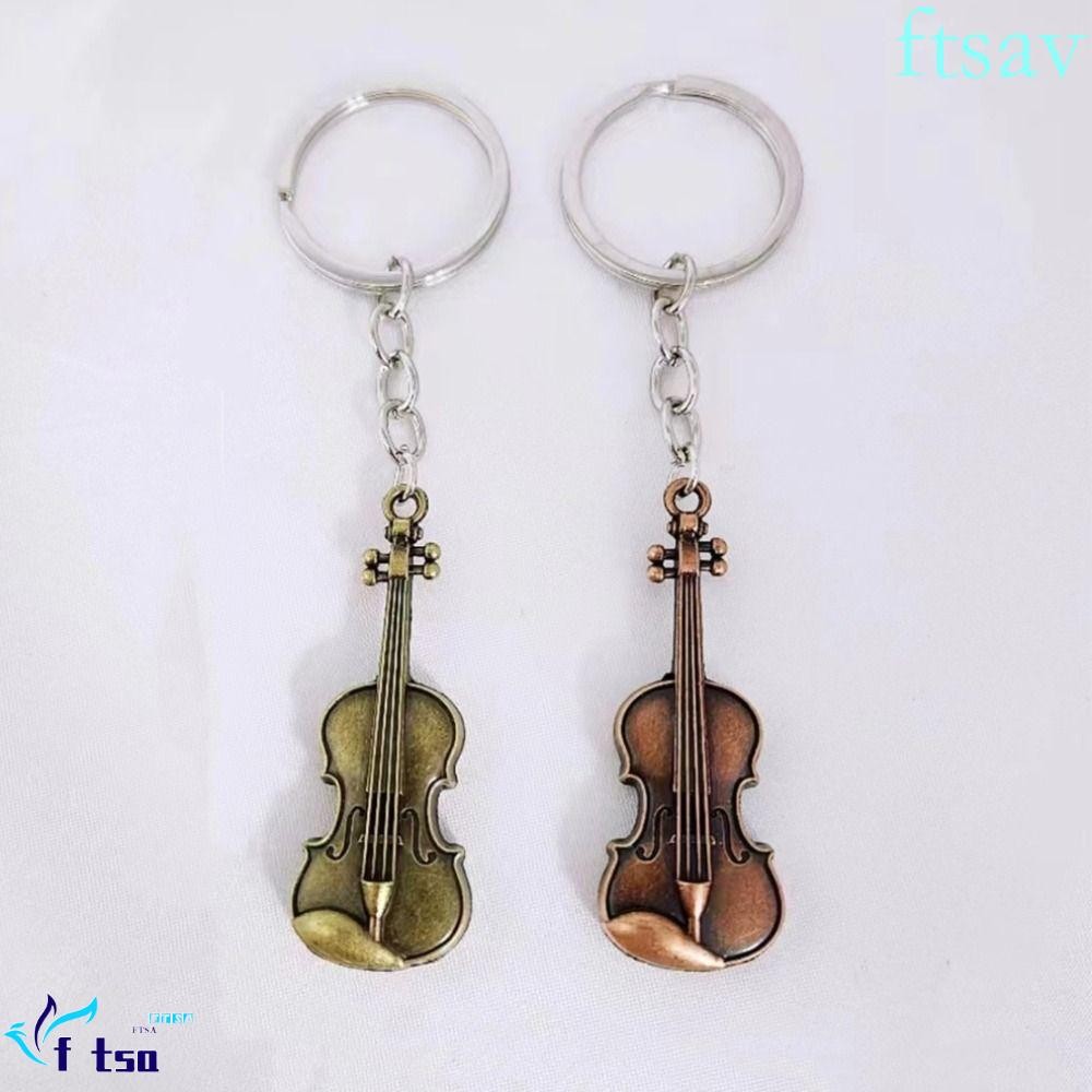 Swiftsaver ไวโอลิน Key Chain, Cello คลาสสิก Vintage ไวโอลินพวงกุญแจ ...