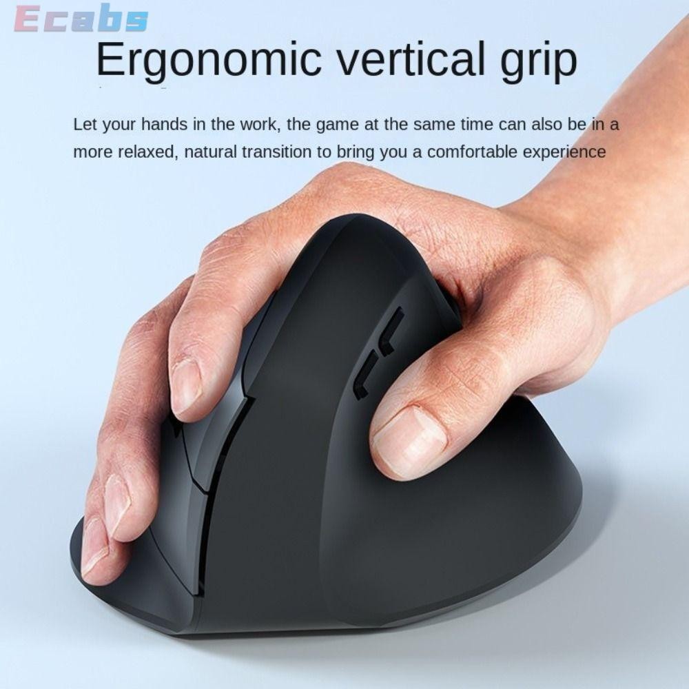 ECABS 2.4G Ergonomic Optical Mouse, 6 ปุ่มปิดเสียงเมาส์สําหรับเล่นเกม ...