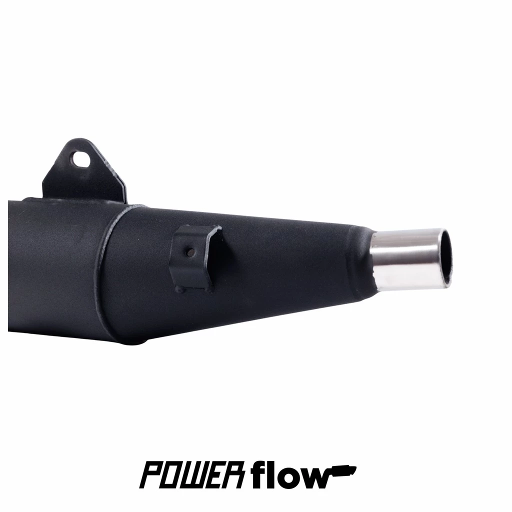 Power Flow ท่อผ่า ผ่าเปิด ท่อเวฟ เวฟ 110i 2014-2020 2021 เวฟ125i 2023 2025 ท่อเวฟ เสียงนุ่ม คอเลส ไล่เสตป 25 28 ตรงรุ่น รูปที่ 2