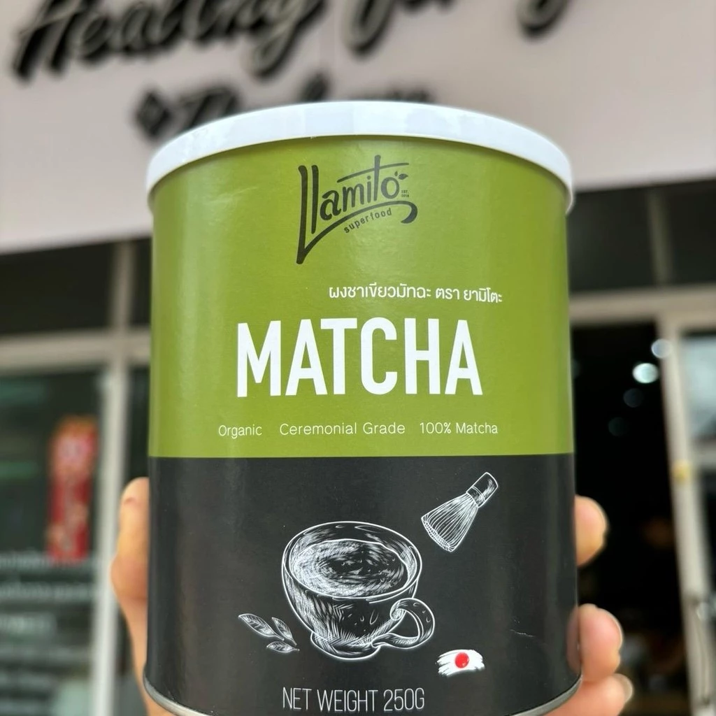 Llamito ผงมัทฉะ ออร์แกนิค (Matcha Powder) ขนาด 250g