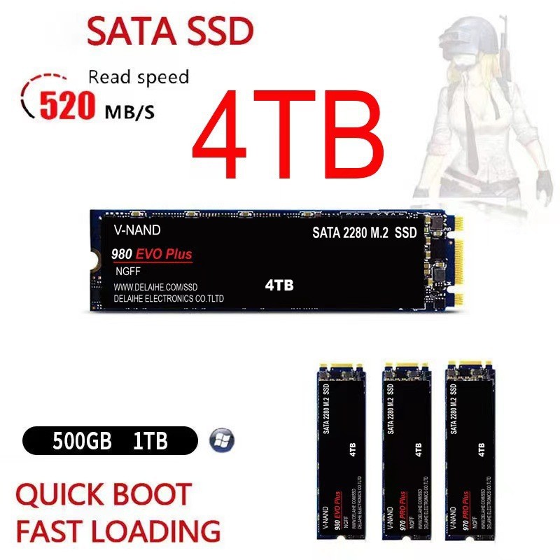 M.2 Solid State Drive Notebook Desktop ssd 4TB 2TB 1TB ฮาร์ดไดรฟ์อเนก ...