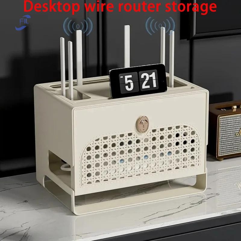 FIL Router กล่องเก็บประหยัดพื้นที่ไร้สาย WIFI TV ชุด Top Case ซ็อกเก็ต ...