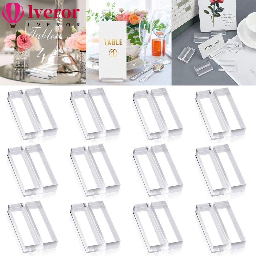 LVEROR Place Card Romantic Fashion Paper Clamp Picture Cards Display ...