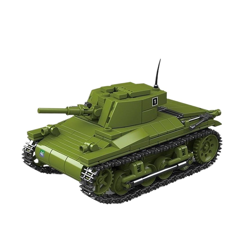 Mytopshop 393PCS MOC M22 Locust Light Tank รุ่นการศึกษาของเล่น Building ...