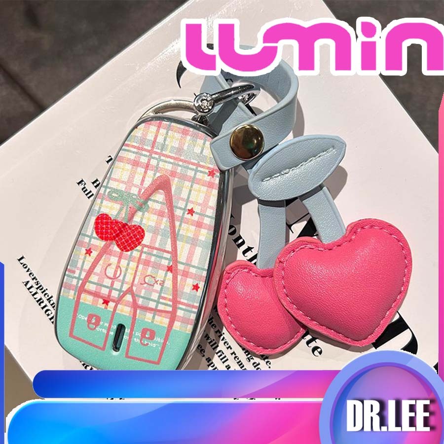 READY CHANGAN LUMIN น่ารัก格子 key case zipin lumin changan lumin กระบอก ...