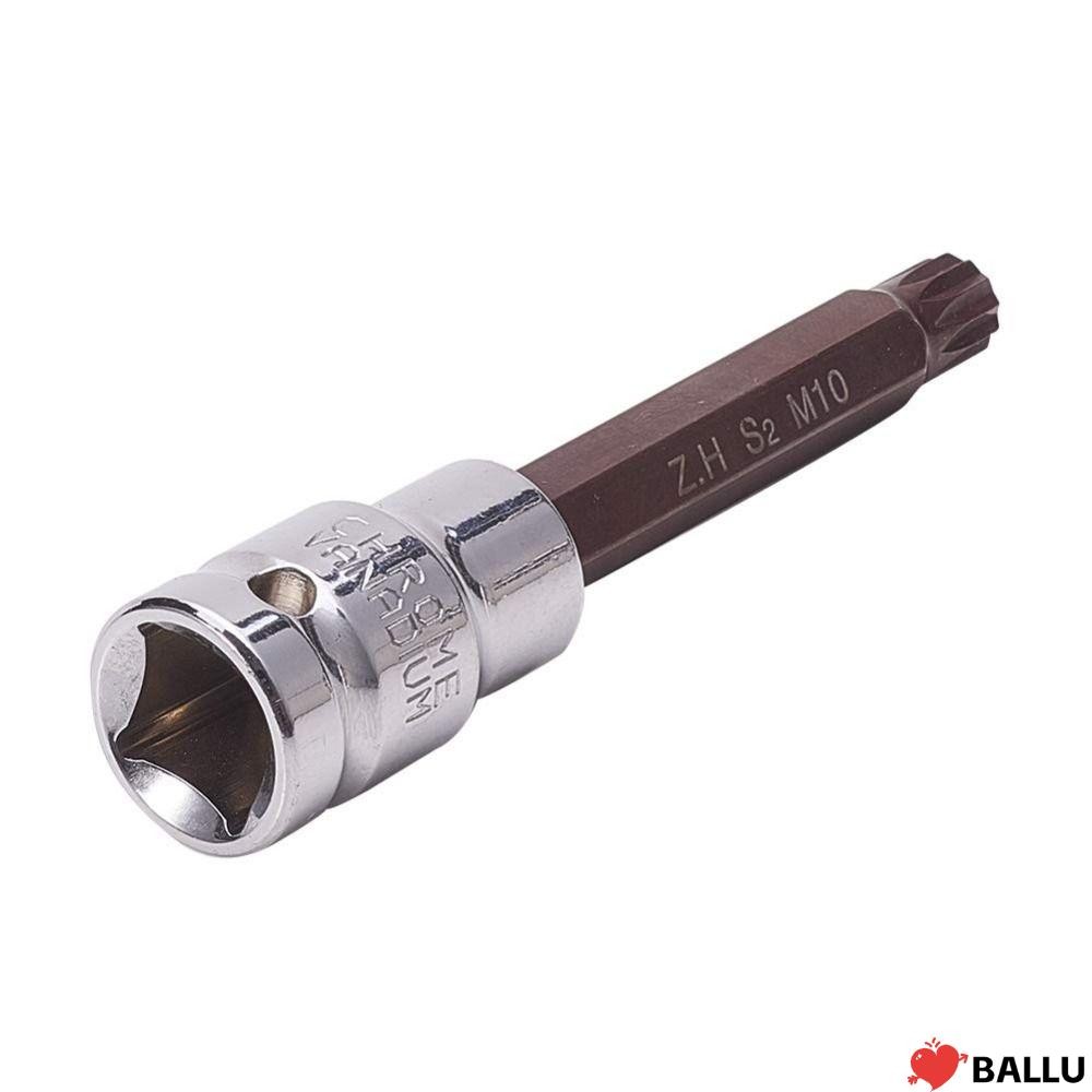 BALLU Spline Bit Socket, M10 4