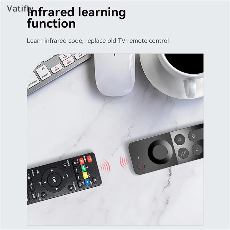 Tastiera Mini 2.4g Per Smart Tv W3 2.4G Wireless Voice Air Mouse Telecomando Mini Tastiera Per Android TV BOX/Windows/Mac OS/Linux Giroscopio Remoto Telecomando Sky