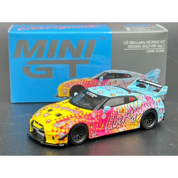 MINIGT LB-Silhouette WORKS GT NISSAN 35GT-RR Ver.1 LBWK KUMA | Shopee ...