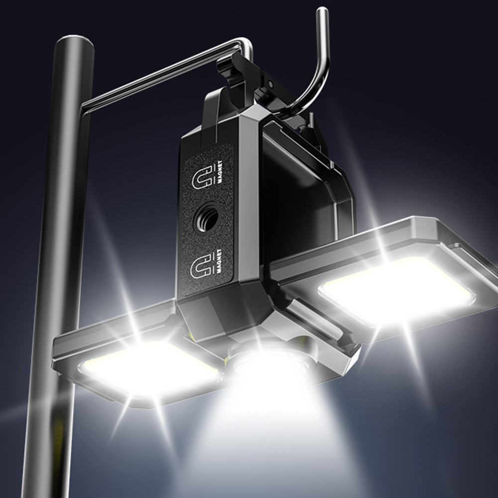 โคมไฟฉุกเฉิน COB LED 1000LM มีแบตเตอรี่ 800mAh พร้อมช่องชาร์จ USB ...
