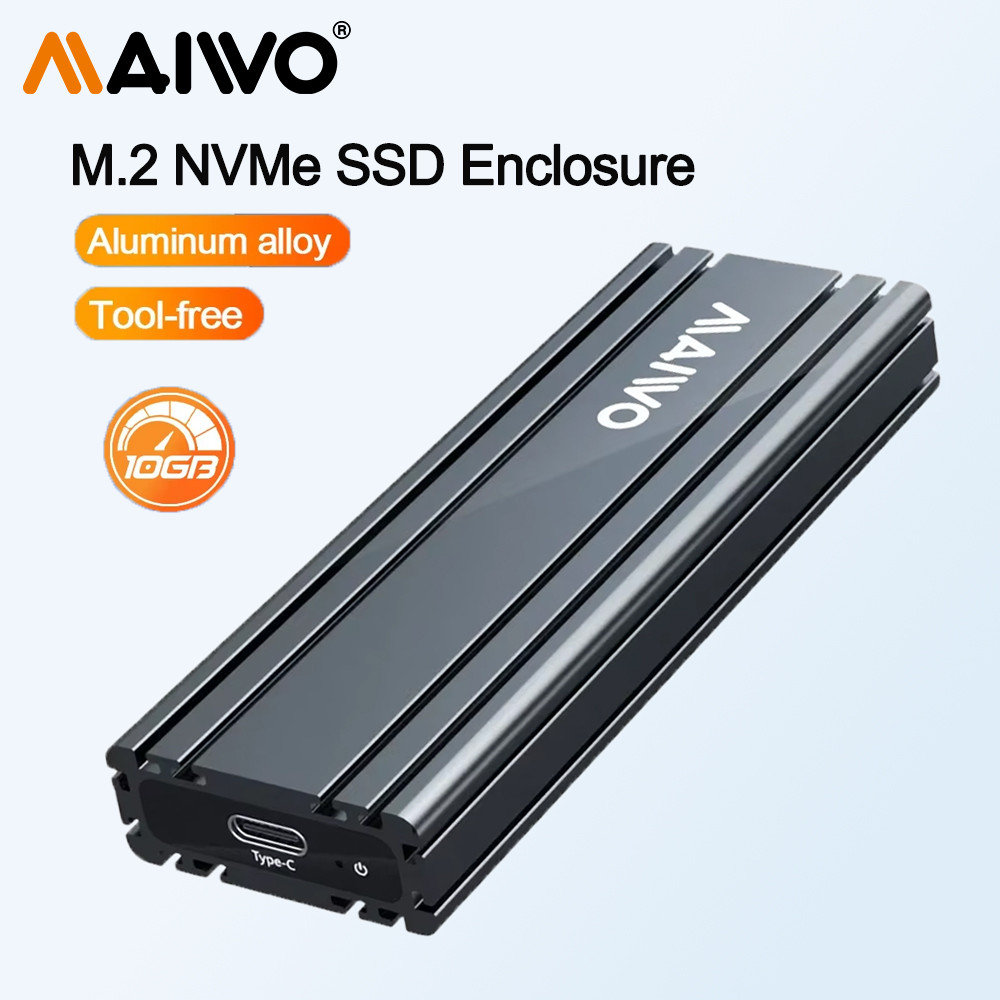 MAIWO M.2 SSD สําหรับ 2230 2242 2260 2280 NVMe SSD Enclosure USB 3.2 ...