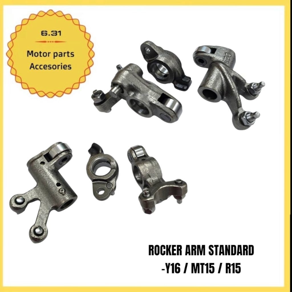 YAMAAH R15 MT15 Y16ZR JLM ยี่ห้อ OEM ROCKER ARM INTAKE EXHAUST 3PCS ...