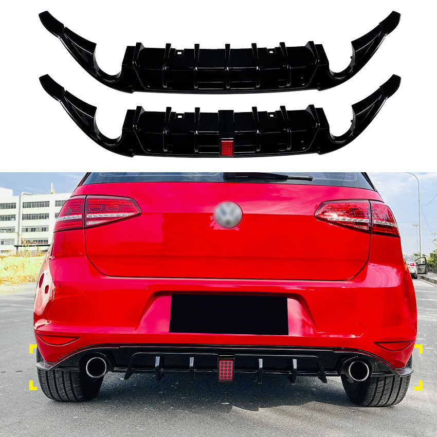 Volkswagen Golf 7 Golf MK7 Standard Edition GTI พร้อม Lighted Rear Lip ...