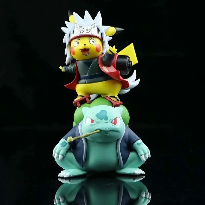 Pokémon Bulbasaur Pikachu COS Self-Coming Toad Fairy Hand-Made Car ...