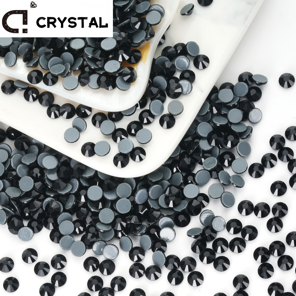 Rhinestone Hot Fix Clear Acrylic Clutch