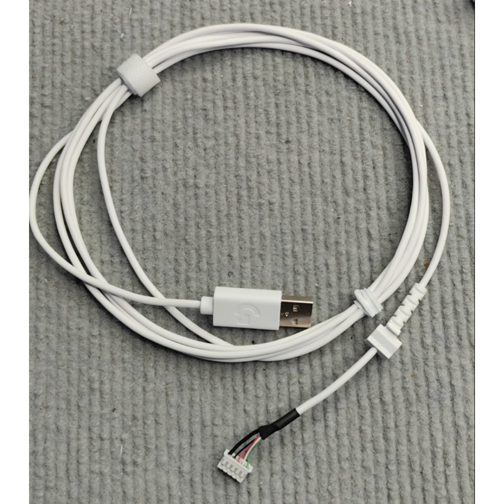 สายเมาส์ Usb G502 สายยางสีขาว G102 GPRO รุ่นแบบมีสาย RGB HERO Data ...