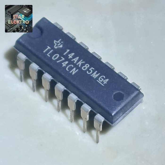 Tl074cn Dip-14 ปลั๊ก TL074 TL 074CN CN IC Quad OpAmp Operational ...