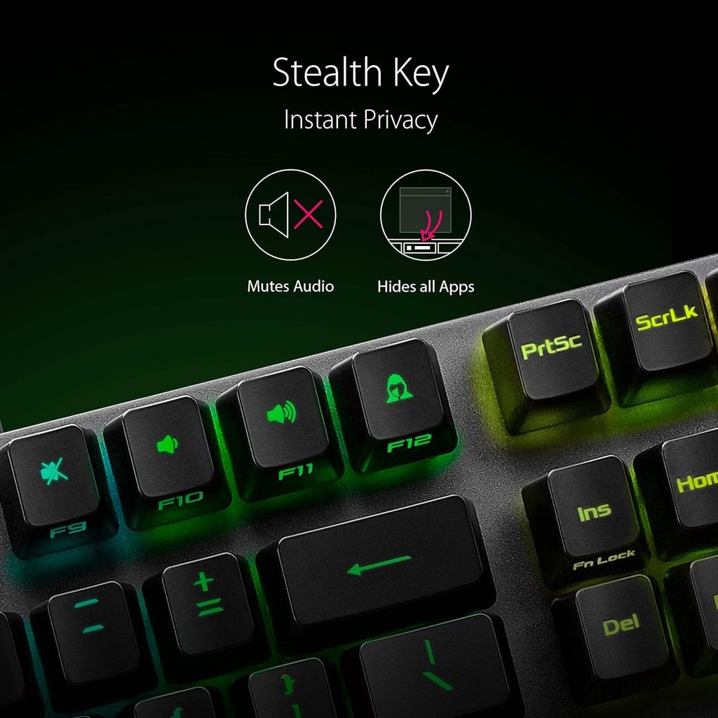 ASUS XA05 ROG KB STRIX SCOPE RX RGB gaming keyboard คีย์บอร์ดเกมมิ่ง ...