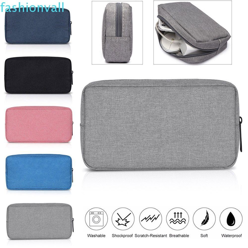 FASHIONVALL Gadget Devices Pouch สาย USB ความจุขนาดใหญ่ หูฟัง HDD ...