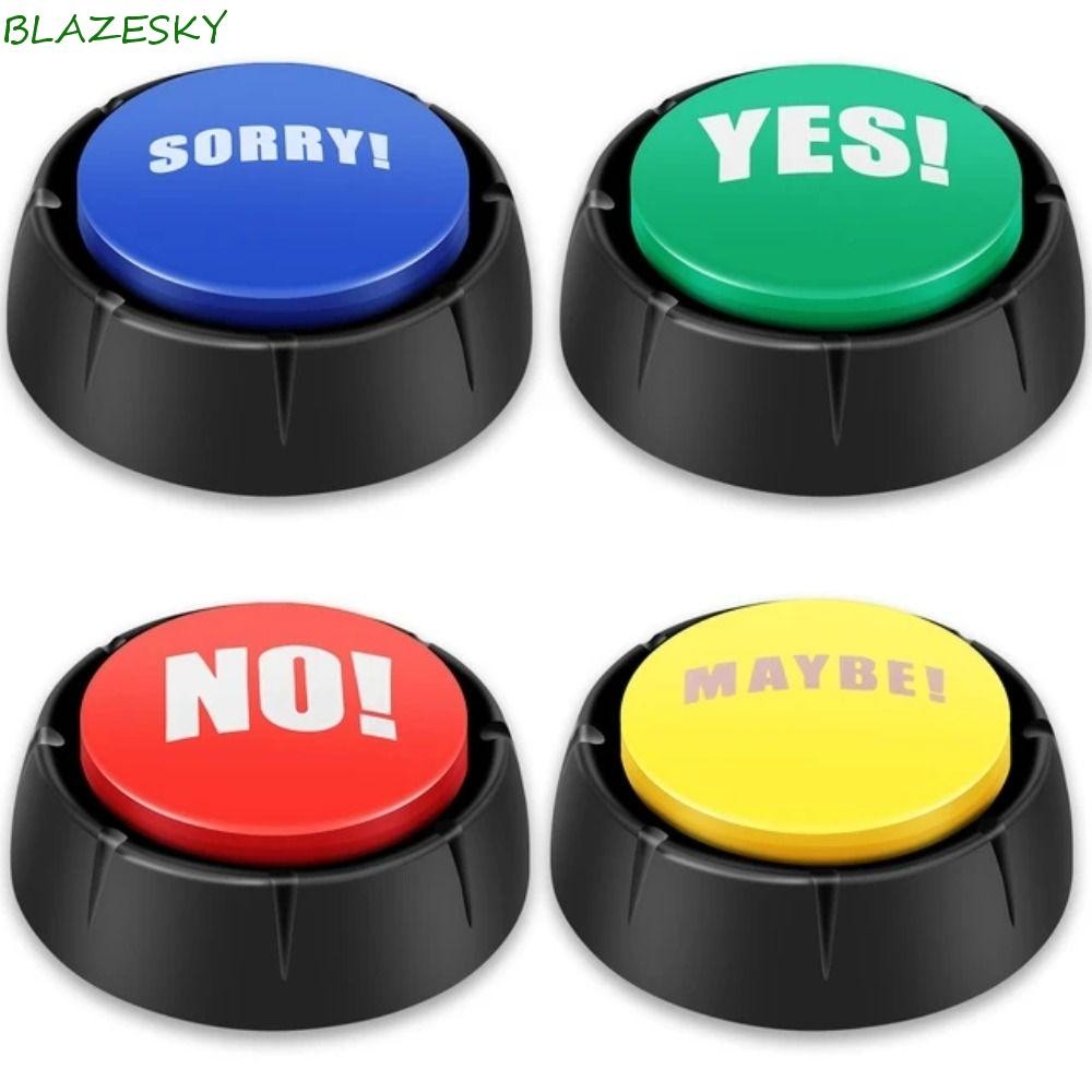 BLAZESKY Maybe ปุ่มขอโทษ, การสื่อสารเสียง Prop ใช่ไม่มีปุ่ม, เกมตลกแสด ...