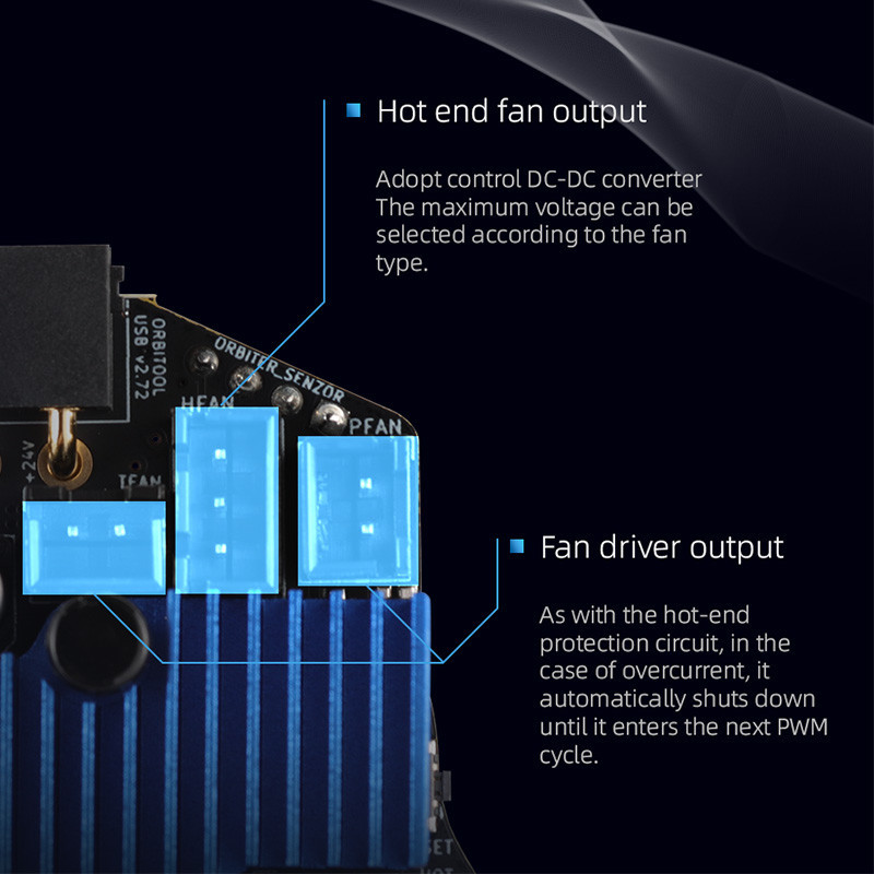 Mellow LDO Orbitool O2 เครื่องมือ USB ความร้อน - สําหรับ Orbiter ...