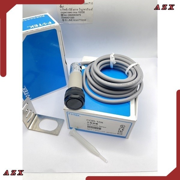ใน กทม เซ็นเซอร์ CDR-10X FOTEK ใหม่ M18 TUBULAR TYPE PHOTO SENSOR ...