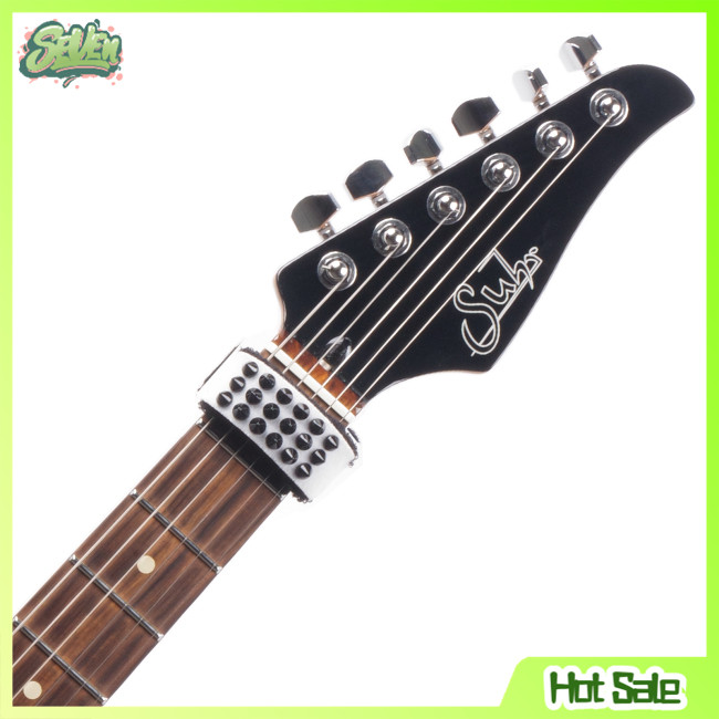 FRET WRAP | Involucri Di Chitarra Regolabili | Stringa Di Chitarra Muta Smorzatori | String Cover Bass Muffler Silenziante Tasto Tasso Mute Accessori Musicali Per Ukulele Bass Guitar String - Foto 11