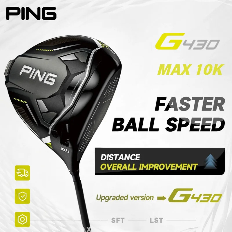 PING กอล์ฟคลับ G430 Max 10K Fault Tolerant No.1 ไม้ 9/10.5 องศาระยะทาง ...