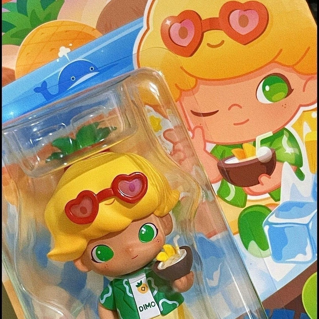 ของแท้ Popmart Official dimoo Coconut Water Pineapple Lift [ที่ยัง ...