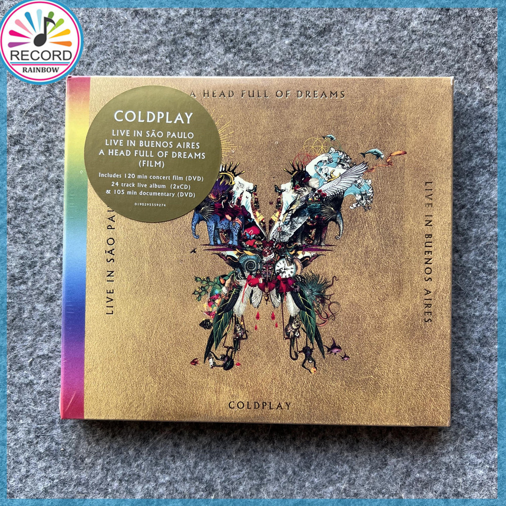 Coldplay Live in Buenos Aires 2CD+2DVD Original Album [Sealed] Brand ...
