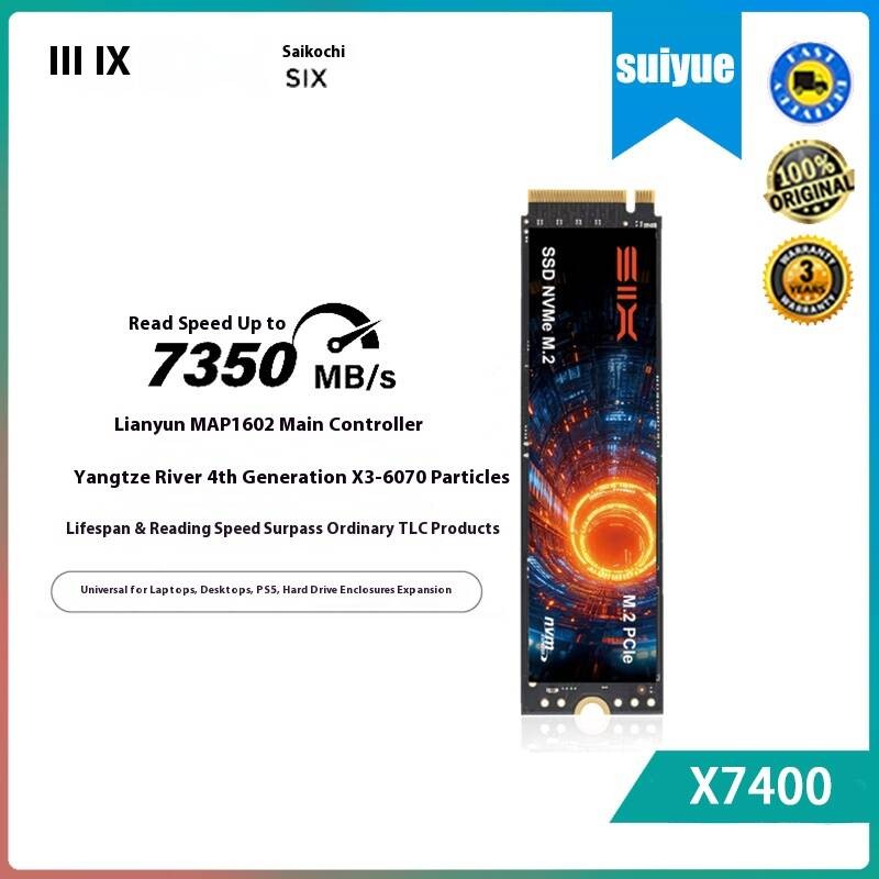 SIX X7400 SSD Solid State Drive เหมาะสําหรับคอมพิวเตอร์ แล็ปท็อป และ ...
