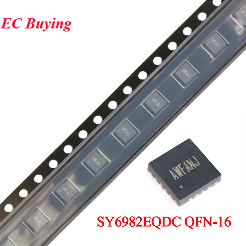 5 ชิ้น/1 ชิ้น SY6982EQDC SY6982E SY6982 QFN-16 AWF AWFGZG AWFCBE AWF4RF ...