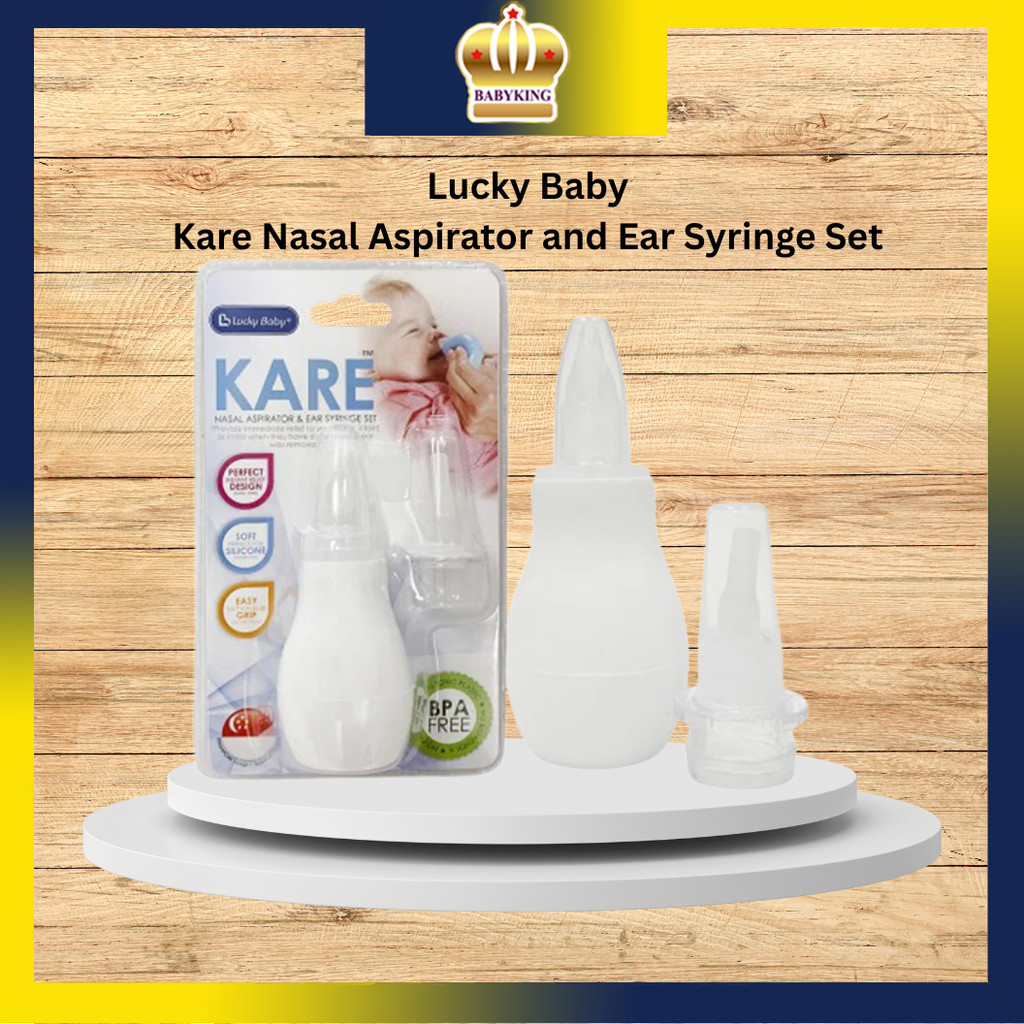 Lucky Baby Kare Nasal Examination & Ear Syringe Set (ซิลิโคน) Penyedut ...