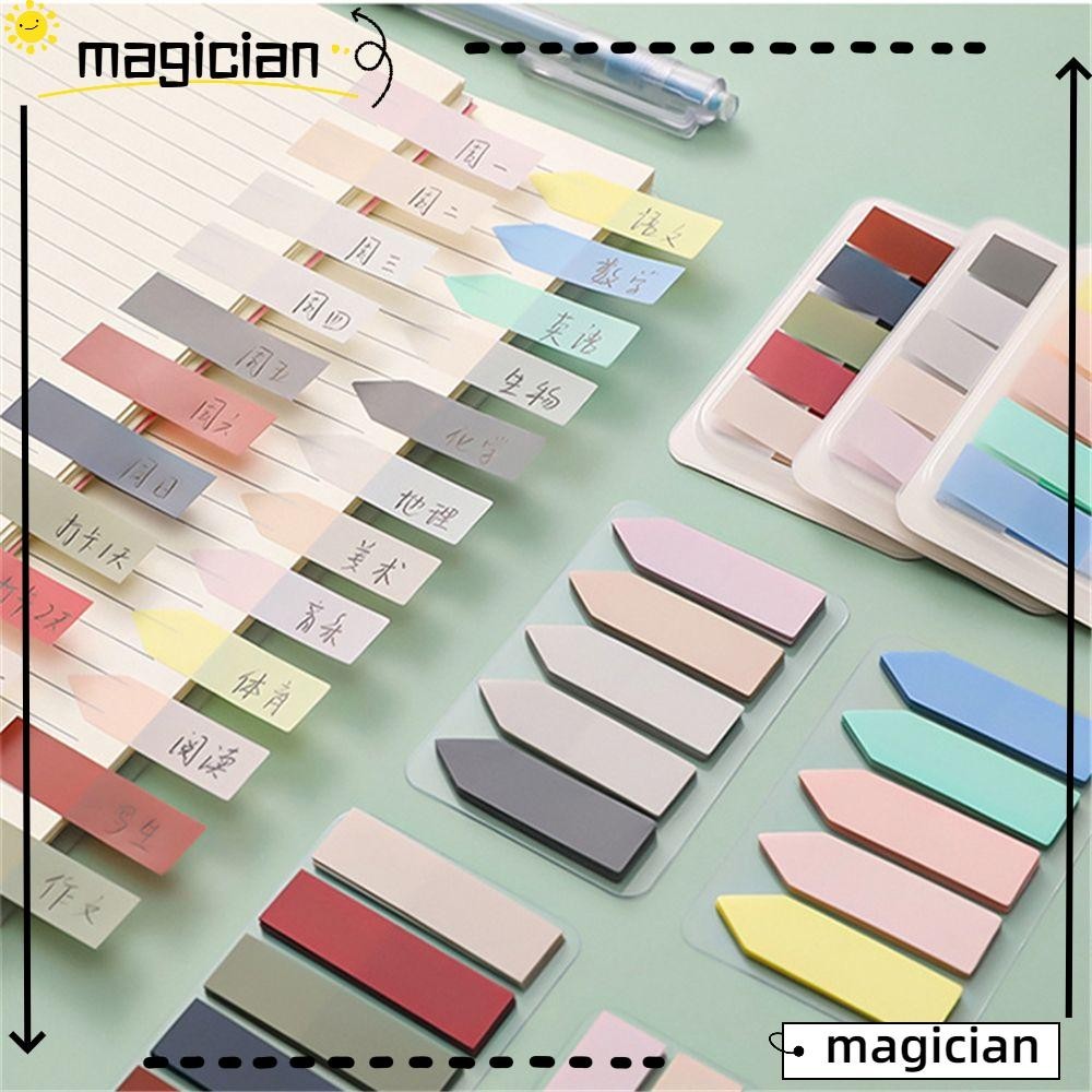 Mag 100 แผ่น Sticky Notes เครื่องเขียน Novelty Tab Strip Label Key ...