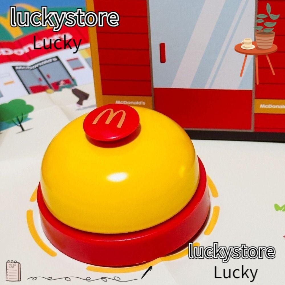 Lucky Tinkle Bell, โลหะ 7.2 ซม., ร้านอาหาร McDonald ความแปลกใหม่ Call ...