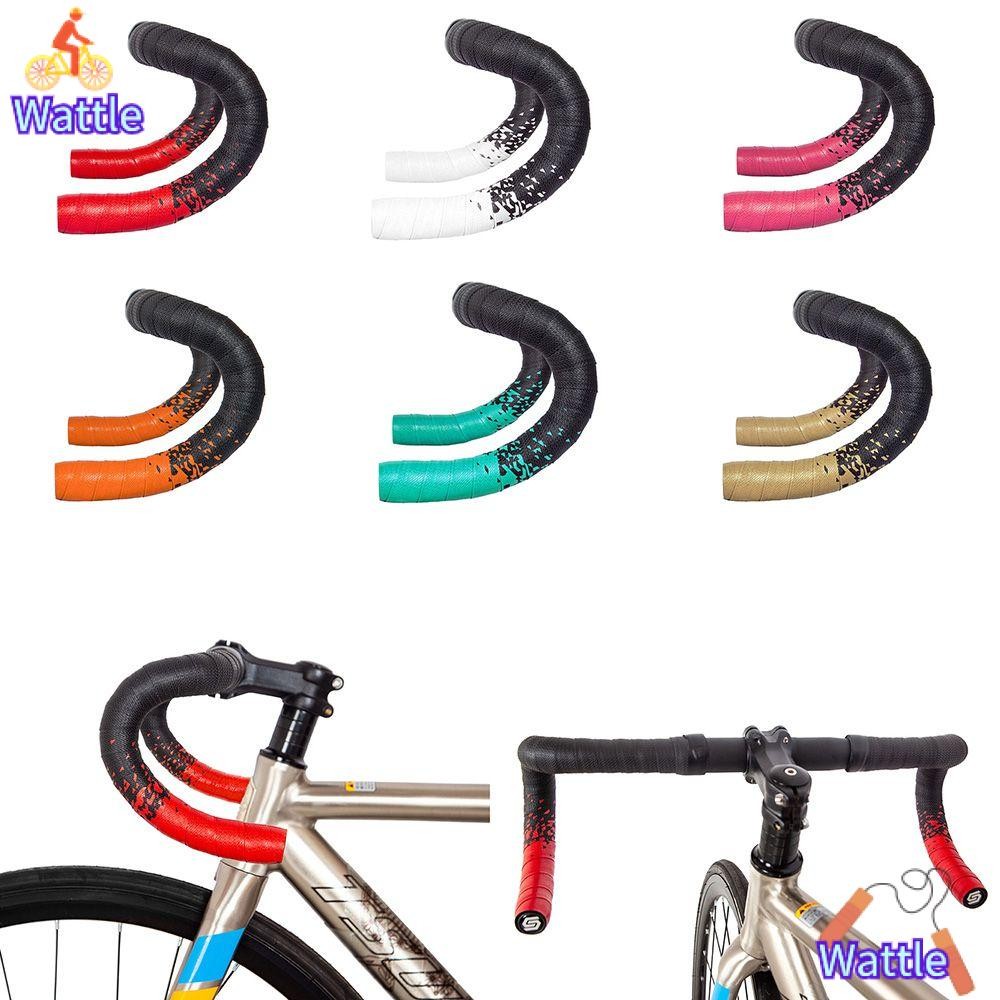 Wattle 1 คู่เทปแฮนด์จักรยาน Racing อุปกรณ์เสริมจักรยานกันลื่น Anti ...