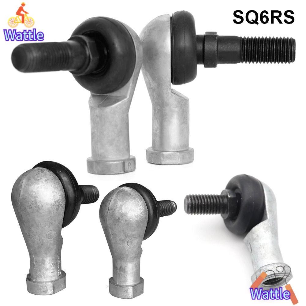 WATTLE 1 ชิ้น Tie Rod End แบริ่ง, สังกะสีอัลลอยด์ M6X1.0 Winding Ball ...