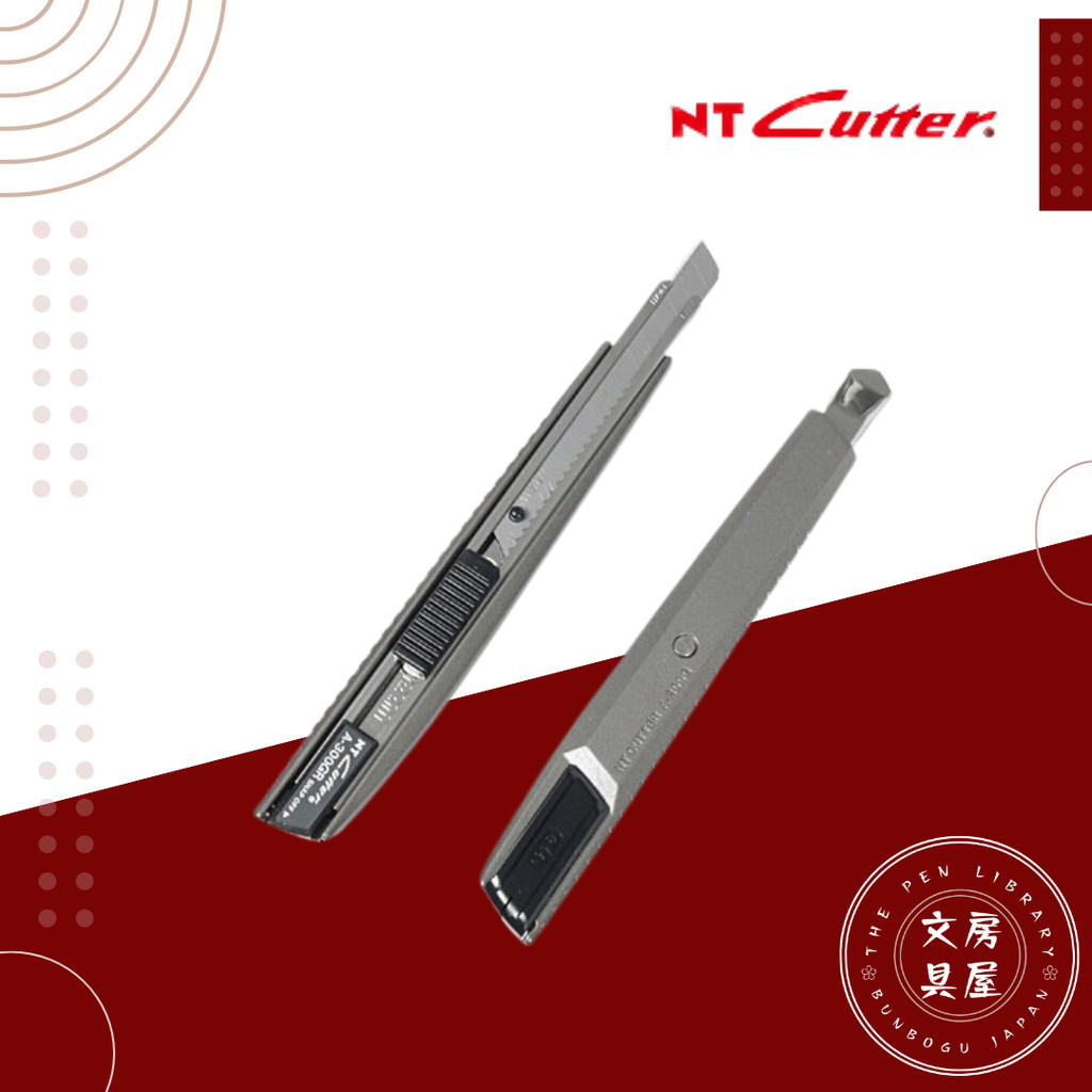 NT Cutter เครื่องตัดด้ามจับโลหะ A-300GRP (เวอร์ชั่นญี่ปุ่น) | Shopee ...