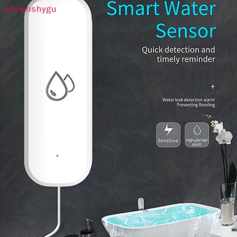 Adagu 1PC Leakage Alarm Flood Leak Detector สําหรับ Tuya WiFi Water ...