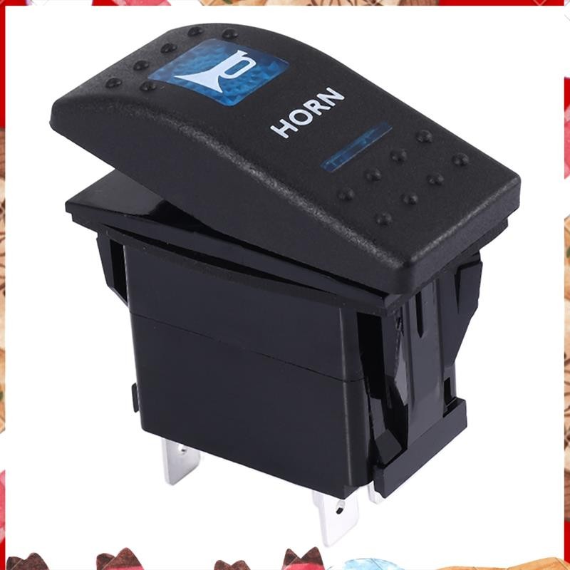 thumbnail image 2 of Custom-sign Red Laser Etched LED Apocalypse 12V 20A 10A 5-Pin Rocker Toggle Switch For Car Boat 2 of 3
