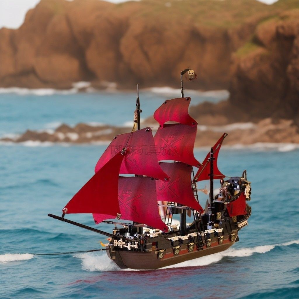 เข้ากันได้กับ Lego 4195 Queen Anne Revenge No. Pirates of the Caribbean ...