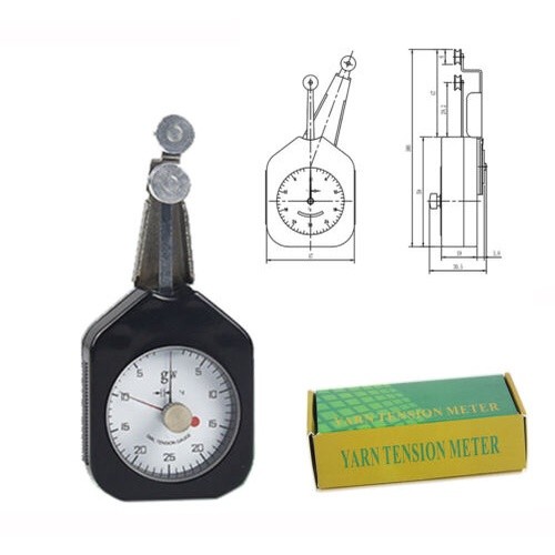 Yarn Tension Meter Gauge For Textile Industry Dial Tensionmeter Tester ...