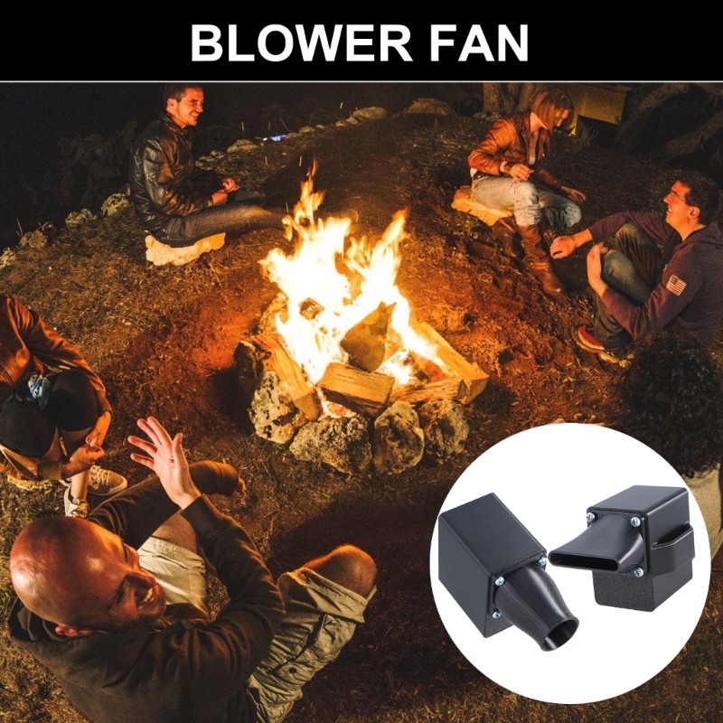 PCF* เครื่องเป่าลมไฟฟ้าแบบพกพา Fire Blower Grill Fire Starter เปลวไฟ ...