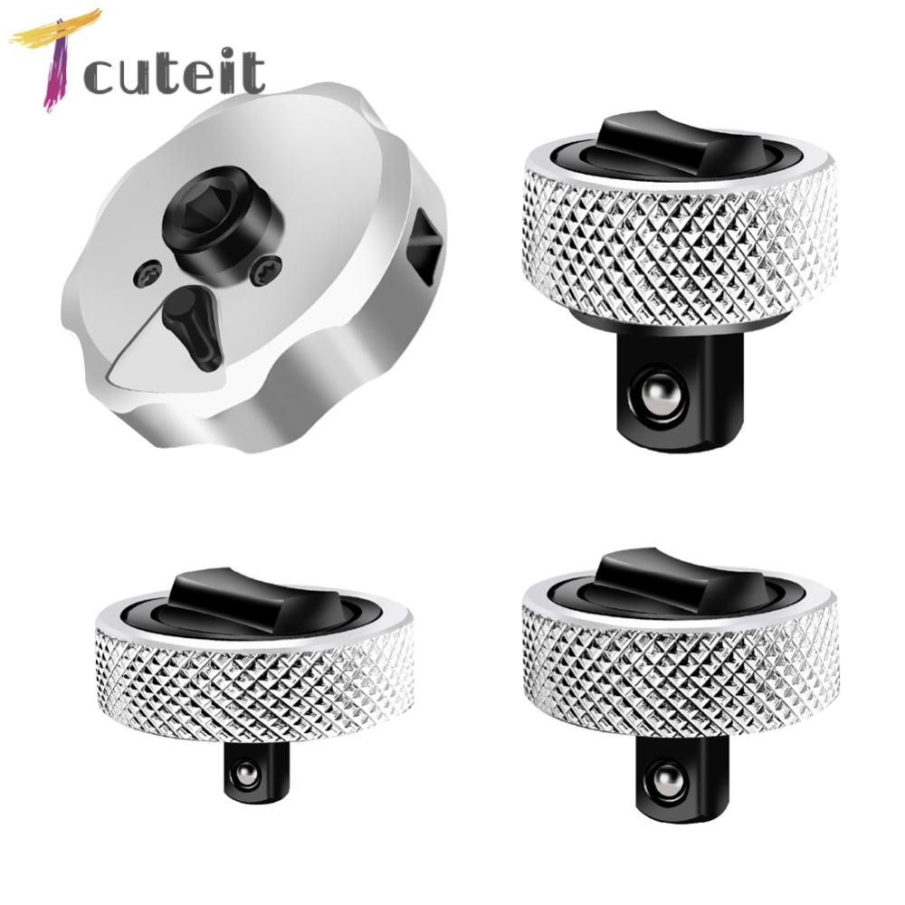 3 แพ็ค Mini Finger Ratchet ชุด 1/4 3/8 1/2 นิ้วพร้อมที่จับ Knurled ชุด ...