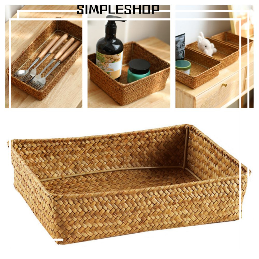 SIMPLESHOP Desktop Sundries Box, สี่เหลี่ยมผืนผ้าผัก Candy Snacks ...