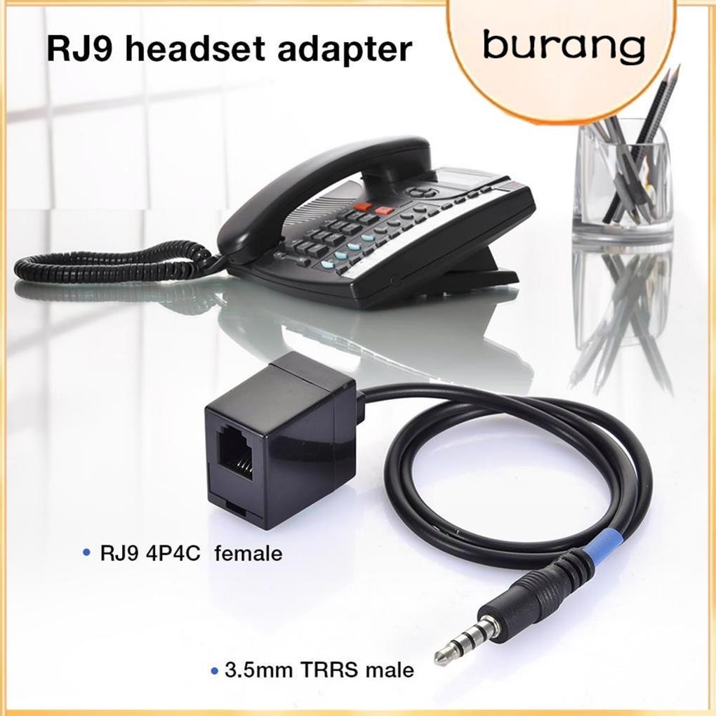 1/2/3 3.5 มม.ชายปลั๊ก RJ9 4P4C หญิง Converter Extension Line อุปกรณ์ ...