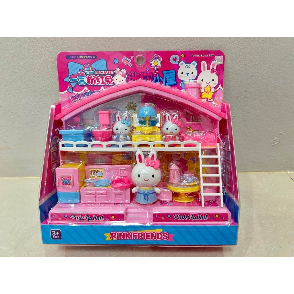 เพลเซ็ทของเล่น Pink Rabbit สินค้าคุณภาพ | Shopee Thailand